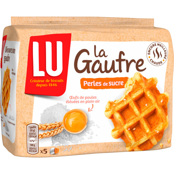 GAUFRE PERLES DE SUCRE
