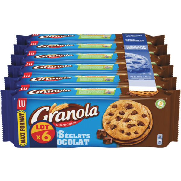 GRANOLA MAXI COOKIE CHOCOLAT 
LU