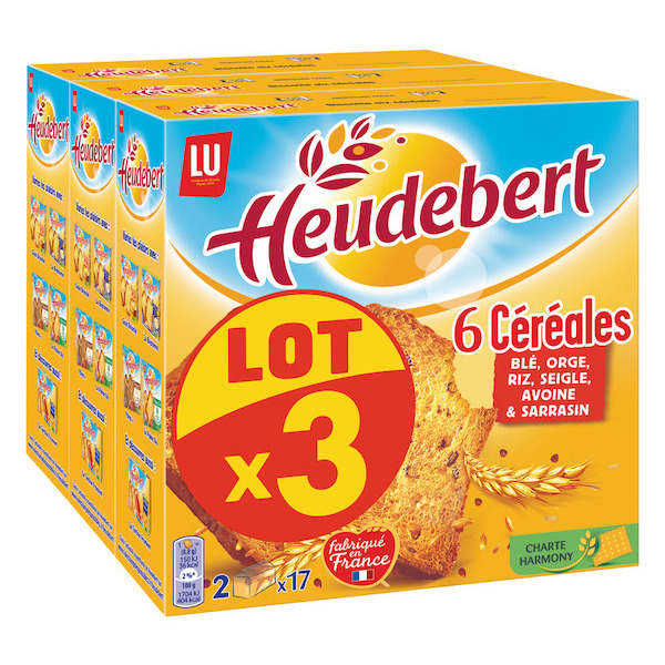 Biscottes 6 céréales