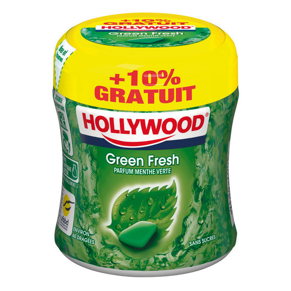 Chewing-gum dragées sans sucres