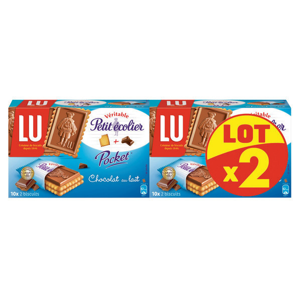 Petit écolier chocolat au lait 