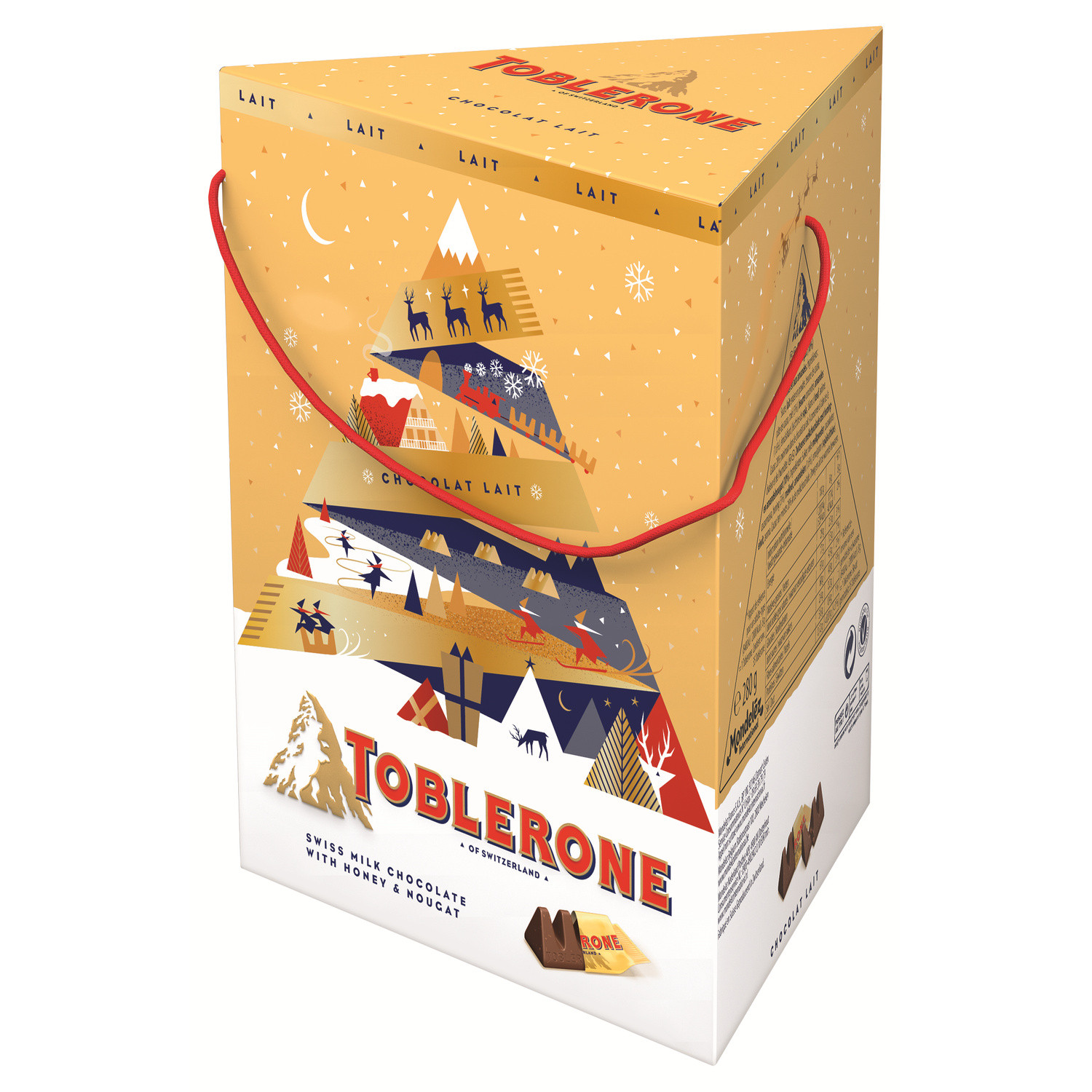 Barre au chocolat lait TOBLERONE