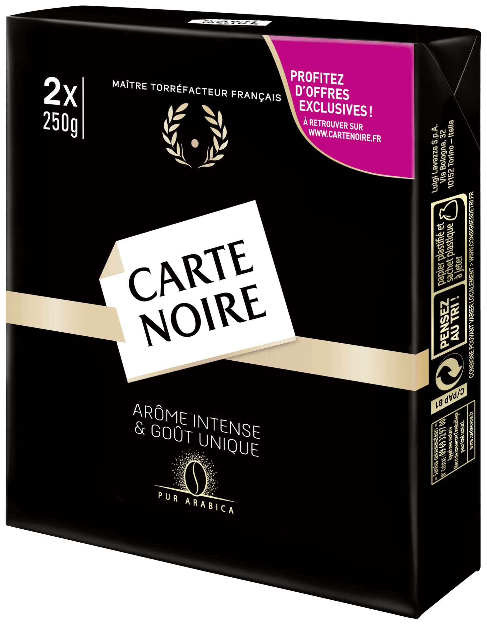 Café moulu classique Carte Noire