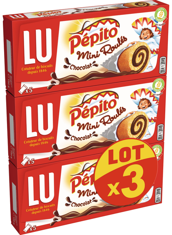 PÉPITO MINI ROULÉS CHOCOLAT LU