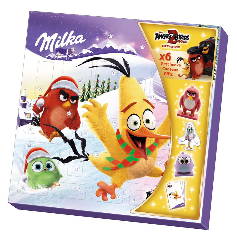 CALENDRIER DE L'AVENT ANGRY BIRDS MILKA