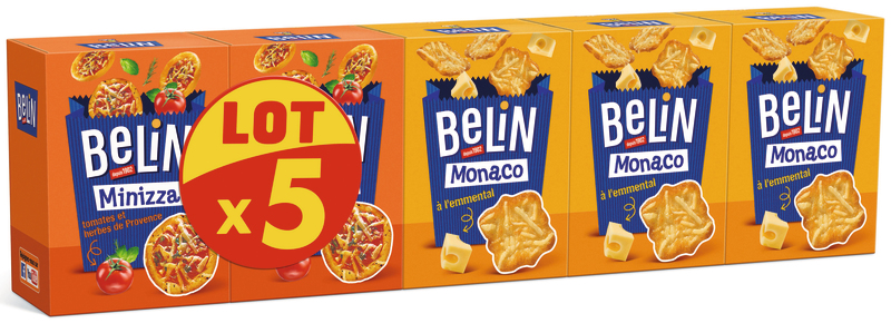 ASSORTIMENT MONACO EMMENTAL / MINIZZA BELIN