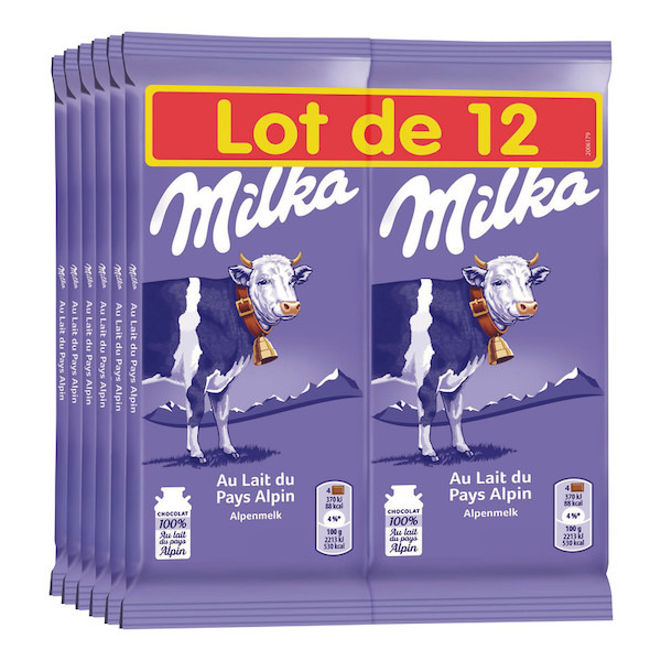 Tablettes Au lait du Pays Alpin