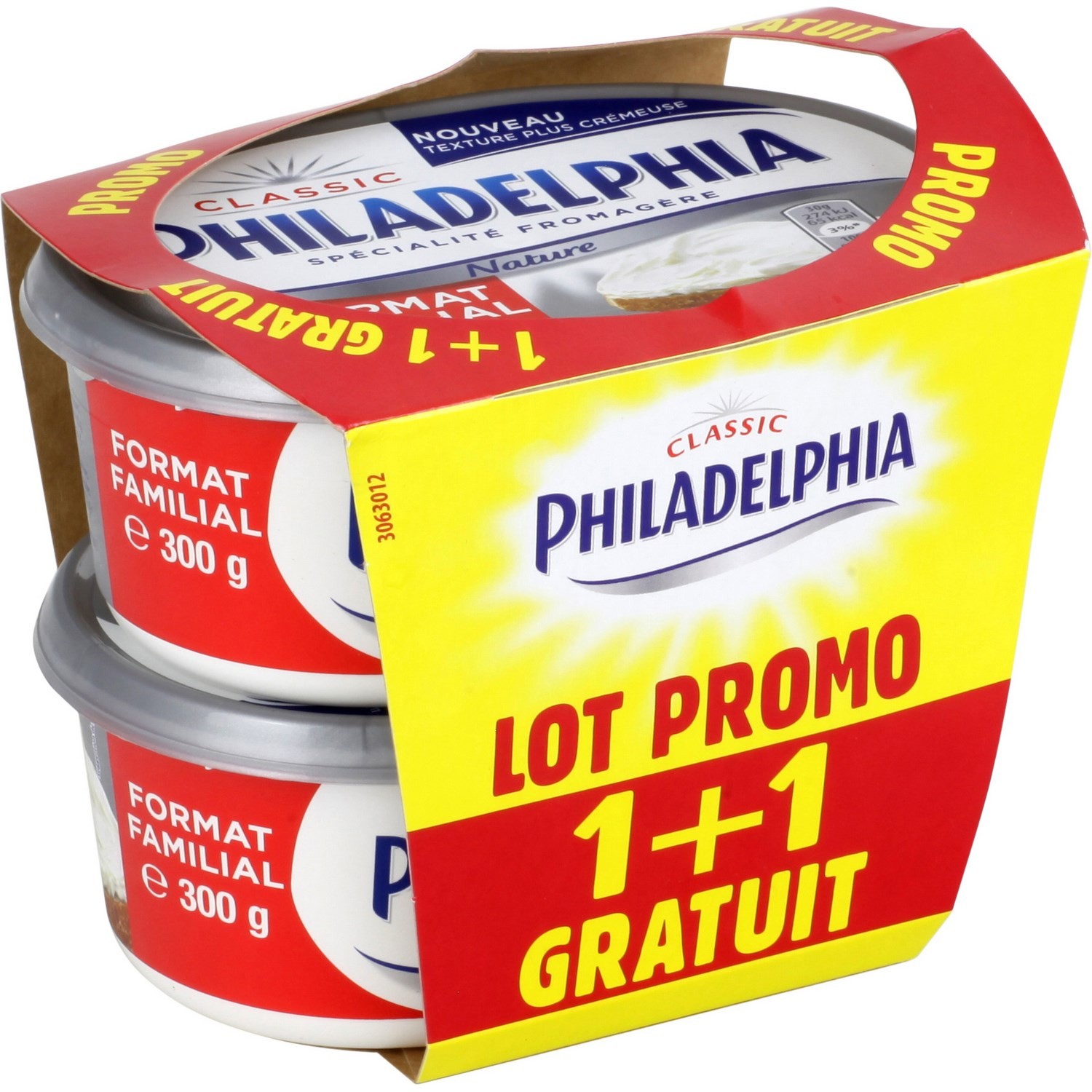 Fromage à tartiner nature PHILADELPHIA