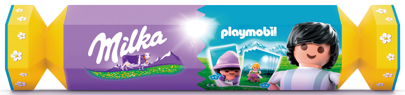 CRACKER PLAYMOBIL MILKA