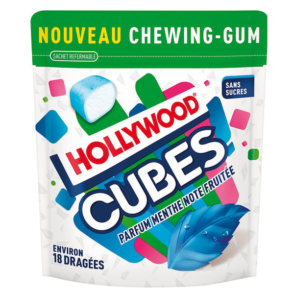 Chewings gums menthe fruité 