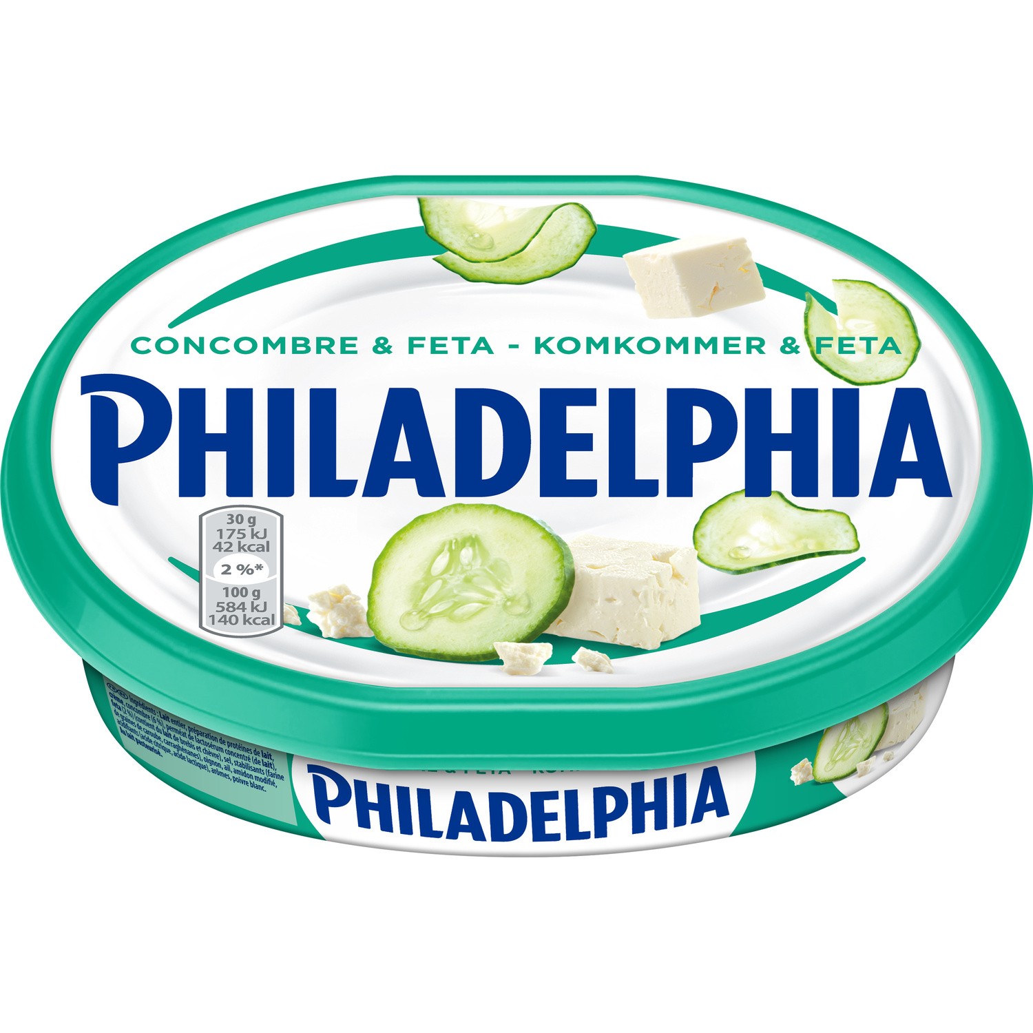 Fromage à tartiner concombre & feta PHILADELPHIA