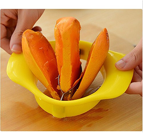 MANGO Cutter, Stainless Steel Blade and easy gr...