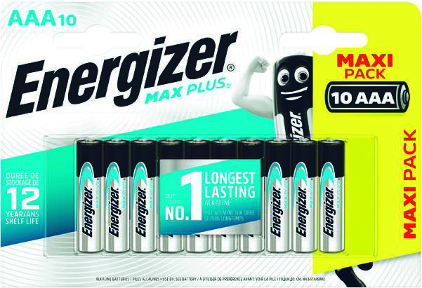  10 PILES "MAX PLUS" code EAN 7638900423150 