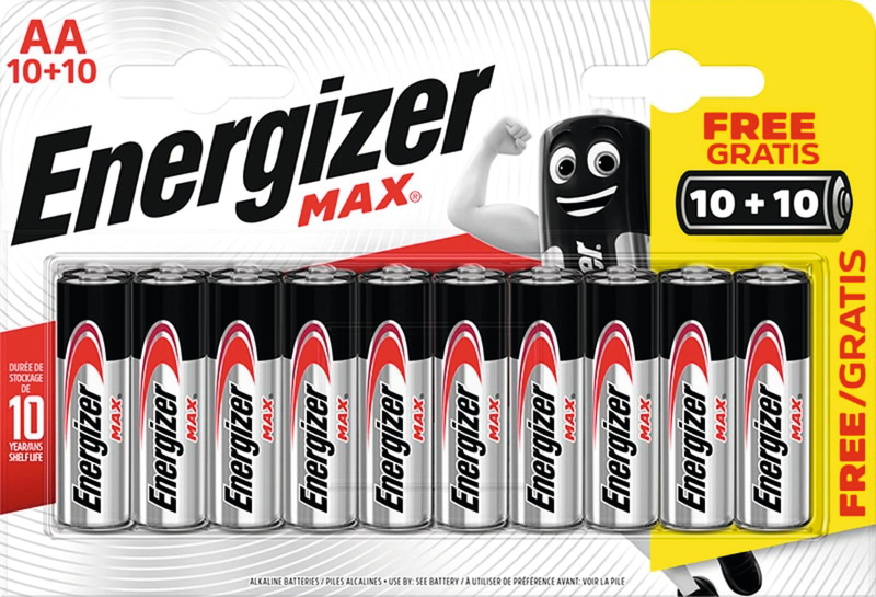 PILES LR6 MAX ENERGIZER