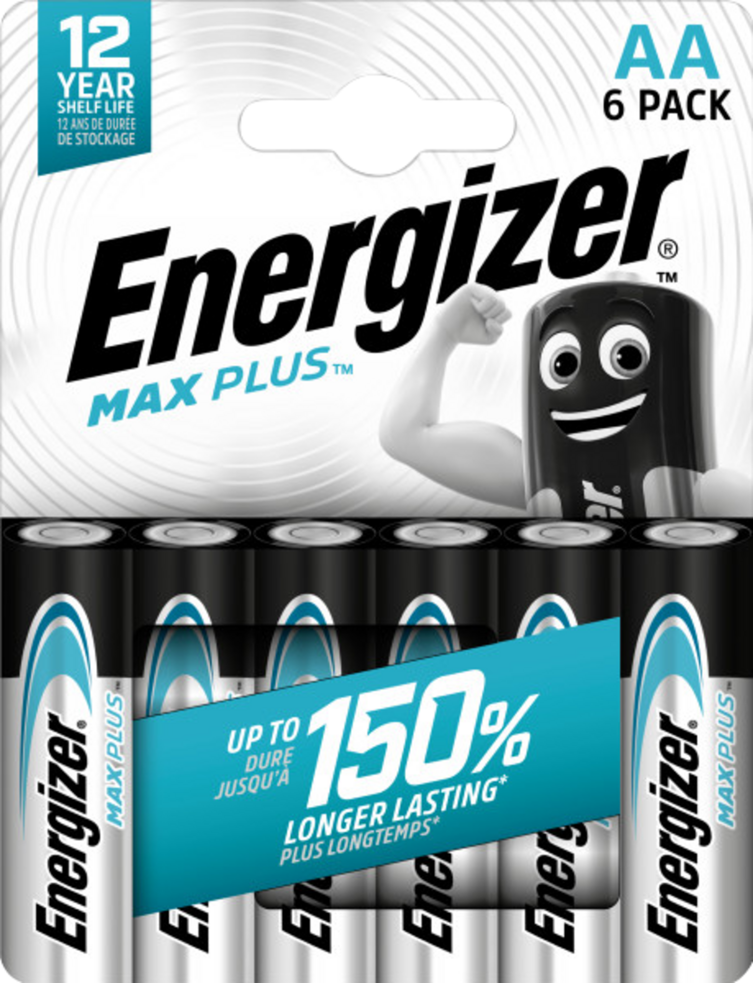 PILES MAX PLUS AA X 6 150%