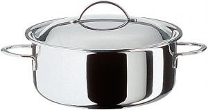 Cristal low cocotte avec couvercle