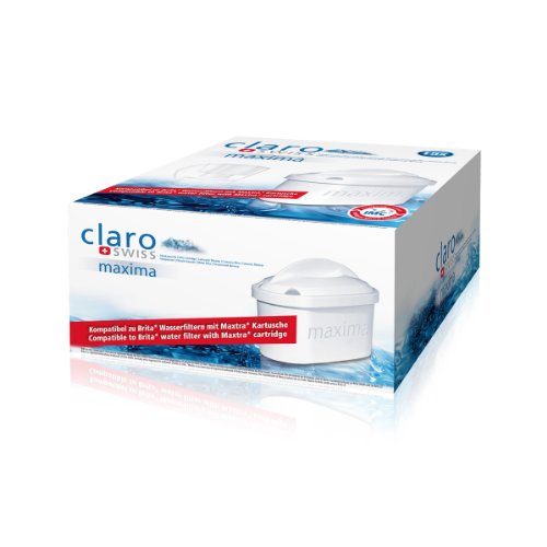 Claro Swiss ClaroSwiss 300.000.04 - Pack de 15 cartouches Maxima  - Compatibles Brita Maxtra 7640142510055 (7640142510055)