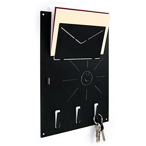 first4magnetsTM First4magnets TF-GK8312 Tableau Noir organisateur magnétique avec clé crochets A4 7640145464928 (7640145464928)