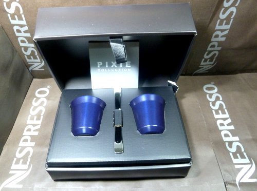 Kazaar tasse espresso nespresso pixie en métal-...