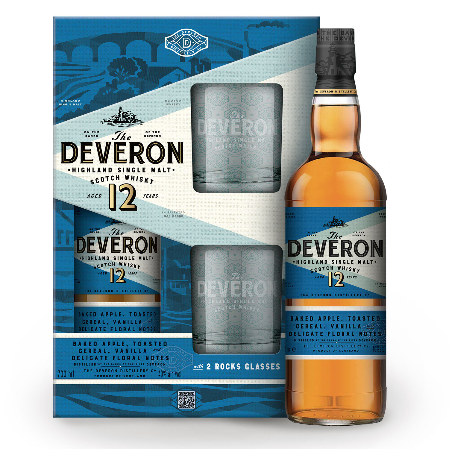 THE DEVERON Whisky 12ans THE DEVERON code EAN 7640171037592 