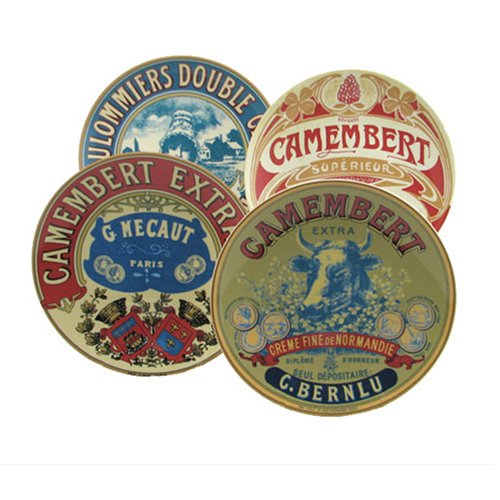 BIA Ensemble de 4 petites assiettes Fromage 7661459873176 Bia BIA Ensemble de 4 petites assiettes Fromage 7661459873176 Bia