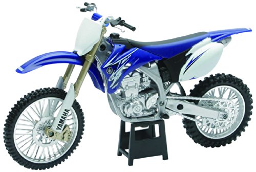 Moto miniature bleue Yamaha YZ450F