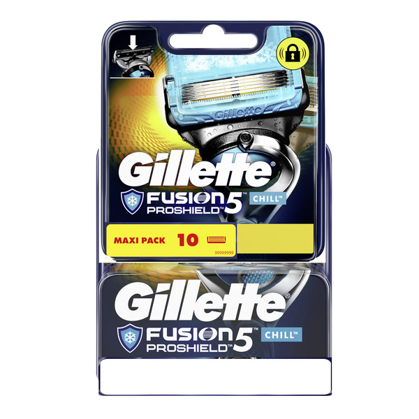Lames de rasoirs Fusion Proshield Chill