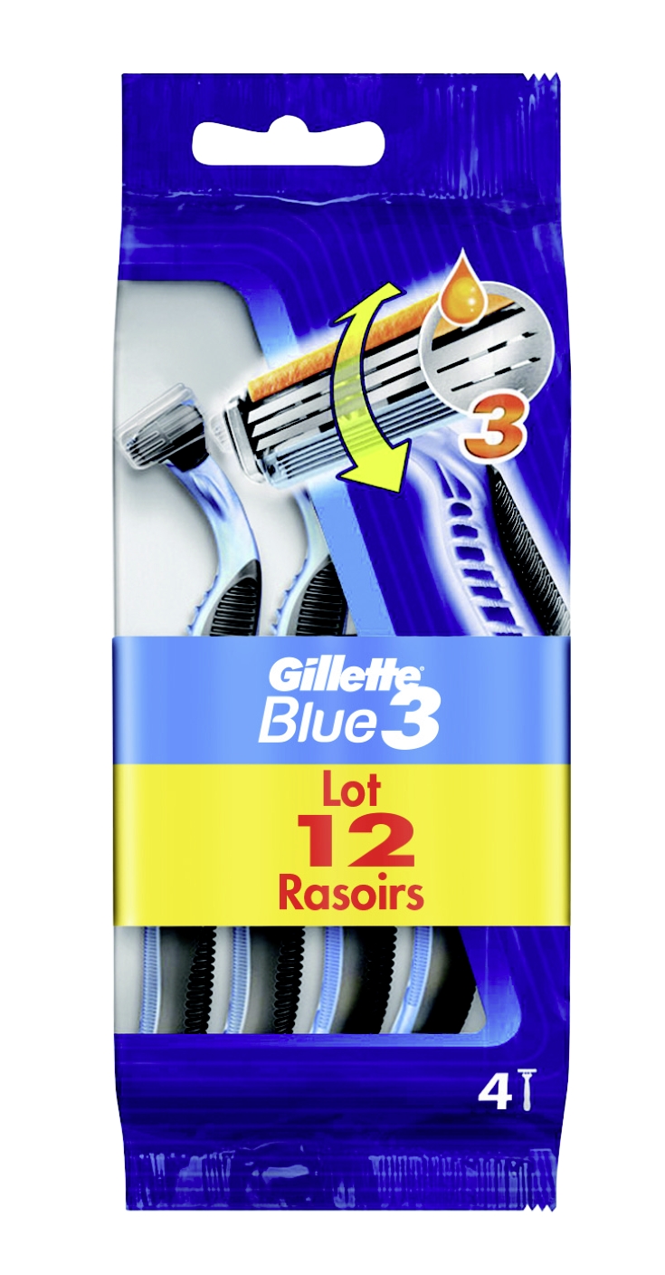 Rasoirs jetables Blue 3 (a) Gillette