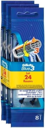 RASOIRS JETABLES “GILLETTE BLUE 3’’