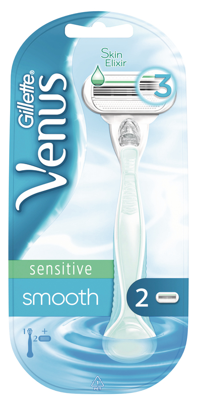 RASOIR SMOOTH SENSITIVE - 2 RECHARGES SMOOTH SE...