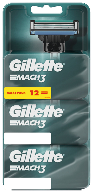 GILLETTE LAMES MACH3  3X4 GILLETTE code EAN 7702018585458 