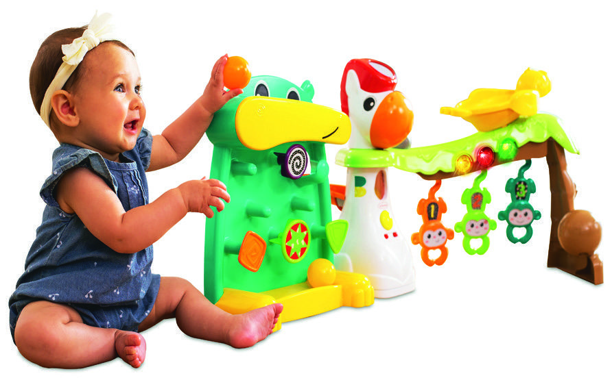 AIRE DE JEUX MULTI-ACTIVITÉS 4 EN 1