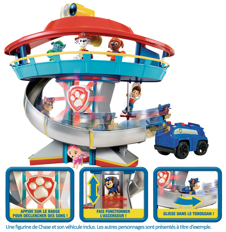 PLAYSET QUARTIER GÉNÉRAL PAW PATROL