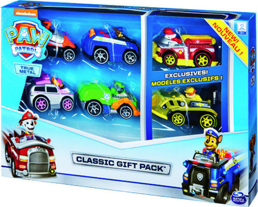 COFFRET DE 6 VÉHICULES TRUE METAL PAT’PATROUILLE