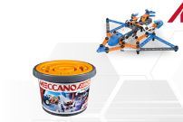 BARIL 150 PIÈCES MECCANO JUNIOR