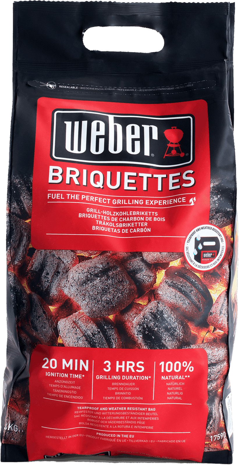 WEBER BRIQUETTES code EAN 7792403653800 