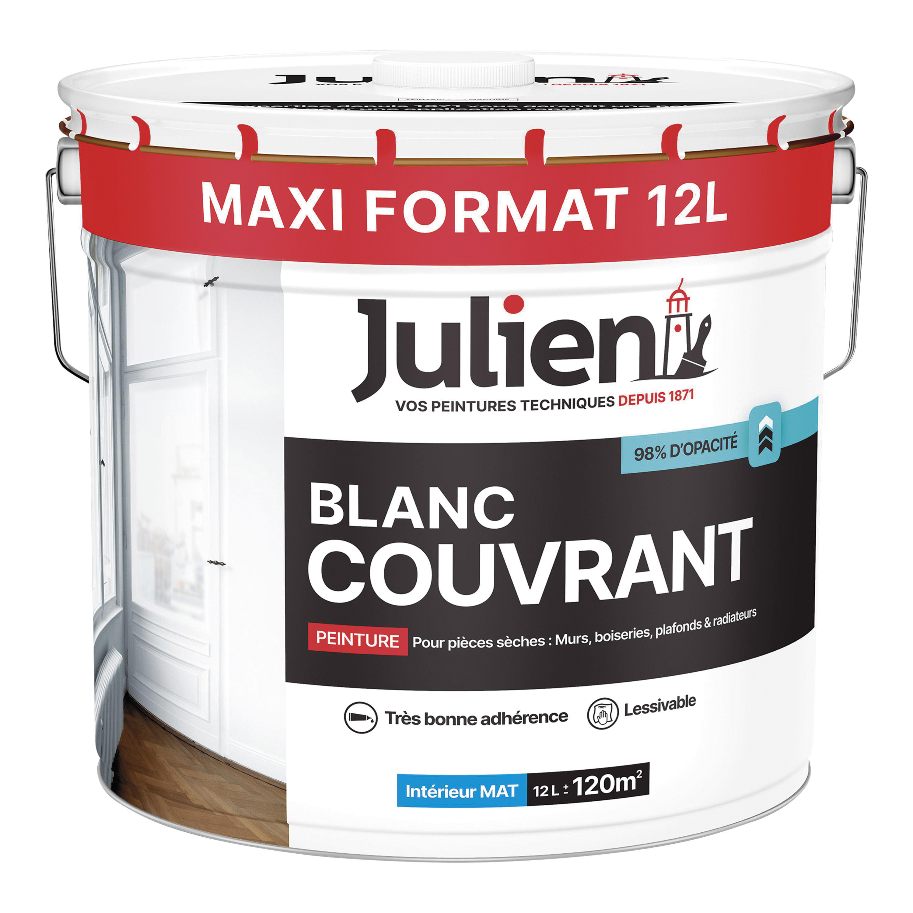 PEINTURE BLANC COUVRANT (1)(2)(3)(4)