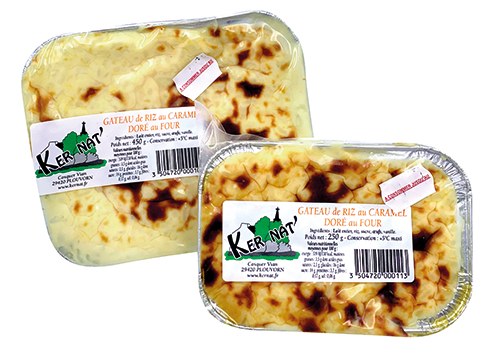 SUR LES GÂTEAUX DE RIZ (250 G ET 450 G) “KER NA...