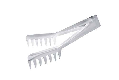 KOSMA Pince à salade/spaghetti en acier inoxyda...