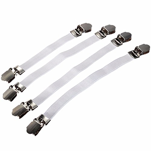 Lot de 4 pcs tendeurs de drap clips de fixation...