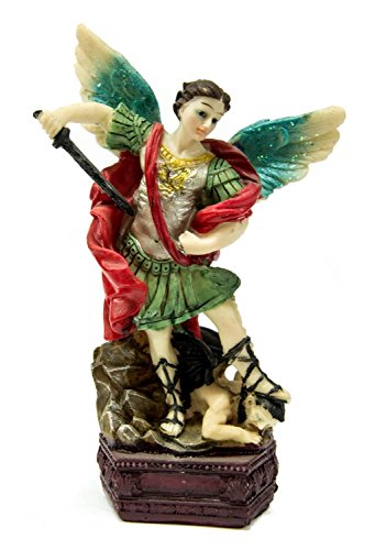 Statue Archange Saint Michel Figurine en résine...