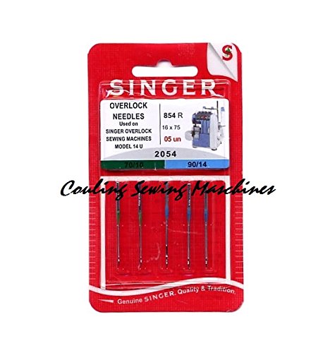 SINGER-Aiguilles 2054 Lot de cônes de surjet 85...
