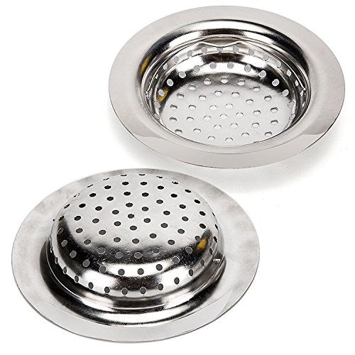 wuzmei Filtre à évier de cuisine en acier inoxy...