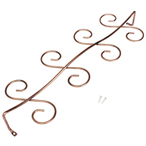 Rétro métal support porte-verre de vin à pied s...