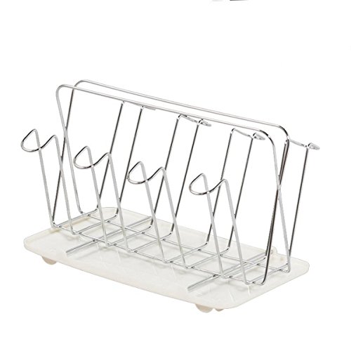 Inox support porte tasse verre gobelet titulair...