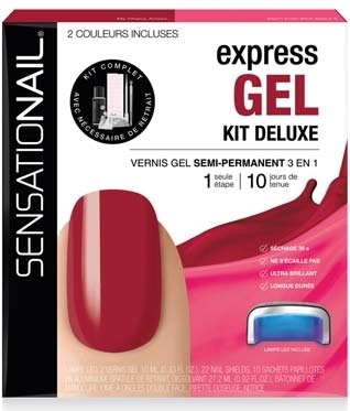 Kit Deluxe Express Vernis Gel Semipermanent Sensationail