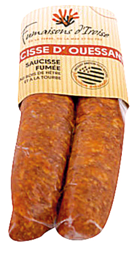 FUMAISONS D’IROISE SAUCISSES FUMÉES code EAN 7933326 
