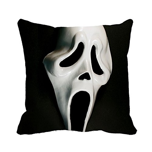 warrantyll crâne Happy Halloween Coussin en cot...