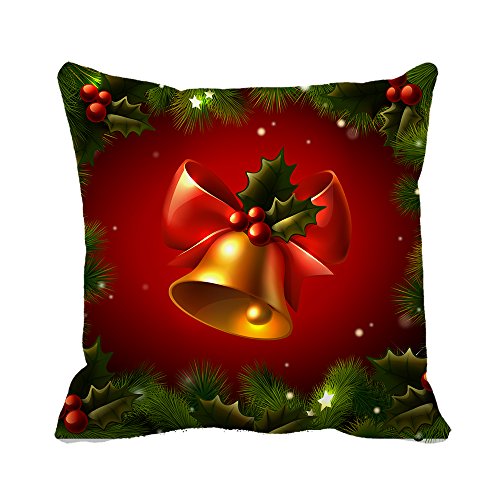 warrantyll Gui de Noël Bell Couvre-lit décorati...