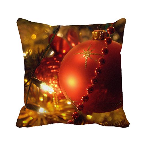 warrantyll cadeaux de Noël Coussin carré décora...